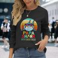 Retro Vintage Papa Shark Doo Doo Doo Unisex Long Sleeve Gifts for Her