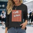 The Wall Funny Halloween Brick Wall Unisex Long Sleeve Gifts for Her