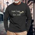 Anti Climate Change Fossil Fuels Save Lives Unisex Long Sleeve Gifts for Old Men