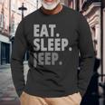 Eat Sleep Jeep For Jeep Drivers Unisex Long Sleeve Gifts for Old Men