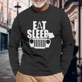 Eat Sleep Jeep Jeep Family Jeep Lovers Unisex Long Sleeve Gifts for Old Men