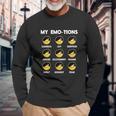 Emojis Emo Emojis Funny Faces Meme Graphic Unisex Long Sleeve Gifts for Old Men