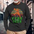 Fear The Deer Gift For Milwaukee Basketball Bucks Fans Unisex Long Sleeve Gifts for Old Men