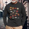 Funny Sheldon Nerdy Vintage Retro Antique Radio Geek Gift Unisex Long Sleeve Gifts for Old Men