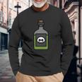 Halloween Poison Bottle T-Shirt Unisex Long Sleeve Gifts for Old Men