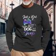 Just A Girl In Love With Her Dog And Her Heart For Jeep Unisex Long Sleeve Gifts for Old Men