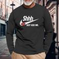 Just Kiss Me-Shhh Unisex Long Sleeve Gifts for Old Men