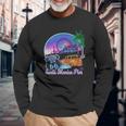 Santa Monica Pier Us Route 66 End Pacific Ocean Souvenir Unisex Long Sleeve Gifts for Old Men