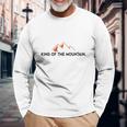 King Of The Mountain Unisex Long Sleeve Gifts for Old Men