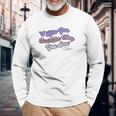 Mister Rogers Just They Way You Are Sheer Fitted Unisex Long Sleeve Gifts for Old Men