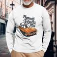 Plymouth Cuda 1970 Vintage Classic American Made Unisex Long Sleeve Gifts for Old Men