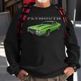 1973 Plymouth Road Runner Green Sweatshirt Gifts for Old Men