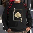 Ace Of Spades Playing Card Halloween Glam Costume Sweatshirt Gifts for Old Men