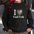 Anti Climate Change Anti Socialism Love Fossil Fuels Sweatshirt Gifts for Old Men