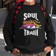 Boogie Train Groovy Disco Train Sweatshirt Gifts for Old Men