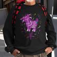 Chinese Zodiac Goat Horoscope Star Sign Zany Brainy Sweatshirt Gifts for Old Men