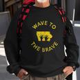 Iowa Wave To The Brave Football Childrens Hospital Sweatshirt Gifts for Old Men