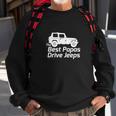 Mens The Best Papas Drive Jeeps Funny True Sweatshirt Gifts for Old Men