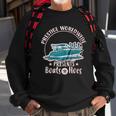 Prestige Worldwide Funny Boats N Hoes Funny Sweatshirt Gifts for Old Men