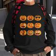 Pumpkin Emoji Pumpkin Emoji Halloween Costume Sweatshirt Gifts for Old Men