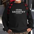 Team Daughtry Proud Family Surname Last Name Gift Sweatshirt Gifts for Old Men