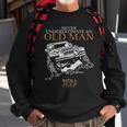 Never Underestimate An Old Man Jeep T-Shirts T-Shirt Sweatshirt Gifts for Old Men