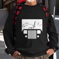 White Adventuring Yj Jeep Sweatshirt Gifts for Old Men