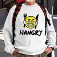 Hangry Emoji Sweatshirt Gifts for Old Men