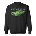 1973 Plymouth Road Runner Green Sweatshirt