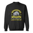 I Like To Cook Walk On The Beach Go To Concerts And Look At Fine Art Sweatshirt