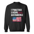 Funny Political Social Distancing Socialist Sweatshirt