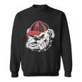 Georgia Bulldog Black Solid Sweatshirt