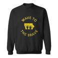 Iowa Wave To The Brave Football Childrens Hospital Sweatshirt