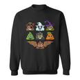 Poops Emojis Halloween Sweatshirt