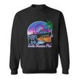 Santa Monica Pier Us Route 66 End Pacific Ocean Souvenir Sweatshirt