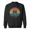 Vintage Jeeps Retro 70S Distressed Off Road Sweatshirt