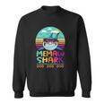 Vintage Memaw Shark Doo Doo Doo Birthday Gifts Sweatshirt