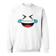 Emojis Costume Crying Laughing Emoticon Tears Sweatshirt