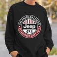 The American Legend Jeep 4X4 Shirt Sweatshirt Gifts for Him