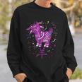 Chinese Zodiac Goat Horoscope Star Sign Zany Brainy Sweatshirt Gifts for Him