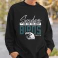 Game On Apparel Sundays Are For The Birds Philly Sweatshirt Gifts for Him