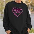 Jeep Girl - Pink Heart Lovely T-Shirt Sweatshirt Gifts for Him