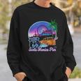 Santa Monica Pier Us Route 66 End Pacific Ocean Souvenir Sweatshirt Gifts for Him