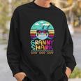 Vintage Granny Shark Doo Doo Doo Sweatshirt Gifts for Him