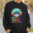 Vintage Memaw Shark Doo Doo Doo Birthday Gifts Sweatshirt Gifts for Him