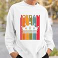 Jordan Gift Idea For Boys Men First Name Vintage Jordan Sweatshirt Gifts for Him