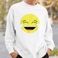 Laughing Tears Emojis Cute Happy Laugh Face Gift Sweatshirt Gifts for Him