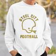 The Steel City Vintage Pittsburgh Football Sweatshirt Gifts for Him