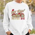 Vintage Motorcycle Native Chief Motorcycle Bikers Gift Sweatshirt Gifts for Him