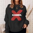 Banned Retro 1 Jordan Shirt Hoodie Sweatshirt Gifts for Her